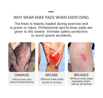 Basketball Knee Pad - Honeycomb Shock Protection - View 8 | Alpha Medical Care