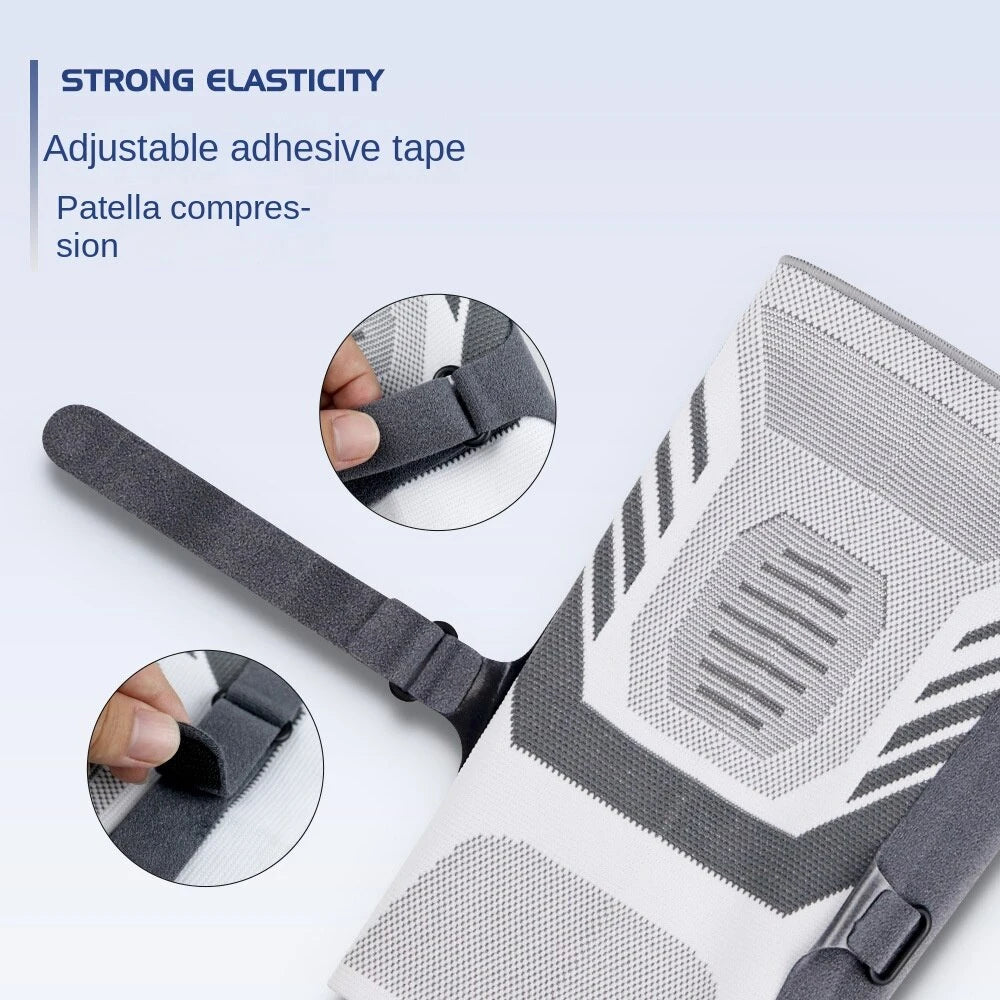 Sports Knee Pads - Pressurized Elastic Support Gym - In Use | Alpha Medical Care