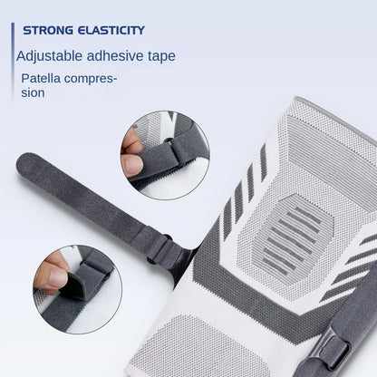 Sports Knee Pads - Pressurized Elastic Support Gym - In Use | Alpha Medical Care