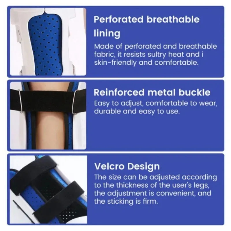 Adjustable Knee Brace - Orthopedic Leg Support & Pain Relief - Back View | Alpha Medical Care